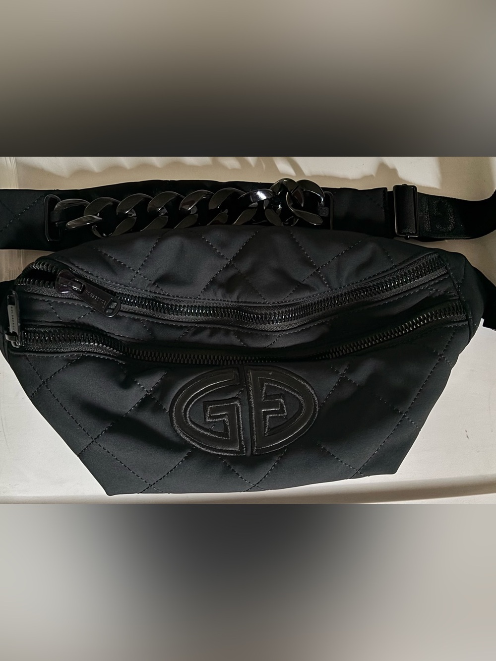 Goldbergh Black Col Fanny Pack NEW